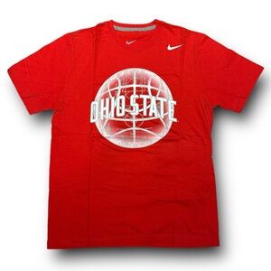 Men’s Nike Ohio State Buckeyes Basketball Short Sleeve Shirt
